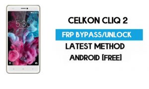 Celkon CliQ 2 FRP Bypass – Розблокуйте Gmail Lock Android 7.0 без ПК