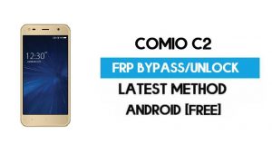 Comio C2 FRP Bypass – فتح قفل Gmail لنظام Android 7.0 بدون جهاز كمبيوتر