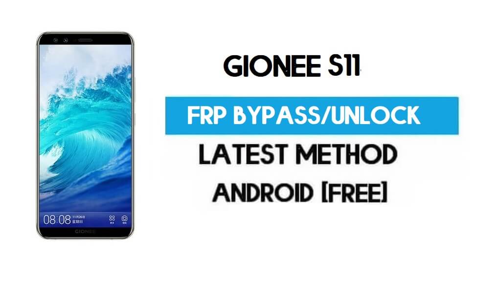 Gionee S11 FRP Bypass – розблокування Gmail Lock Android 7.1 (без ПК)