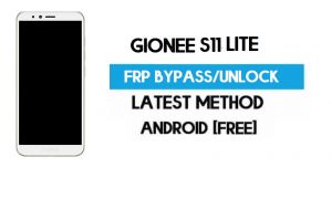 Gionee S11 Lite FRP Bypass - Ontgrendel Gmail Lock (Android 7.1) [Locatie en YouTube-update repareren]