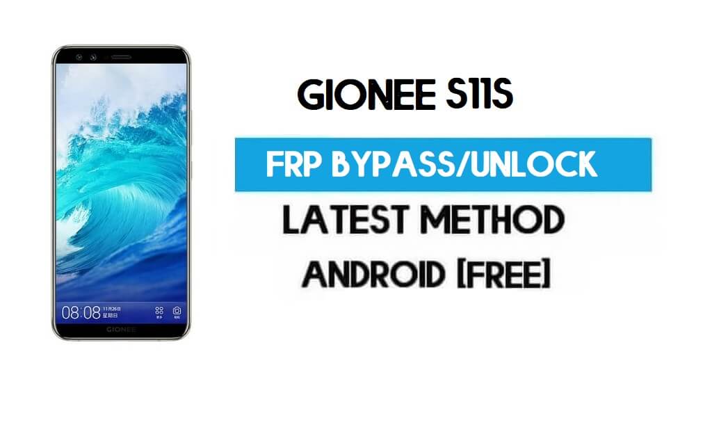 Gionee S11S FRP Bypass – Gmail Kilidinin Kilidini Aç Android 7.1 (PC Olmadan)