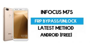 Обход FRP InFocus M7s – разблокировка Gmail Lock Android 7.0 (без ПК)