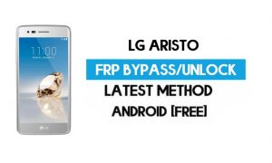 Bypass FRP LG Aristo – Buka Kunci Google GMAIL Tanpa PC [Android 6.0]