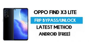 Oppo Find X3 Lite Android 11 FRP Bypass – Buka kunci Gmail Tanpa PC