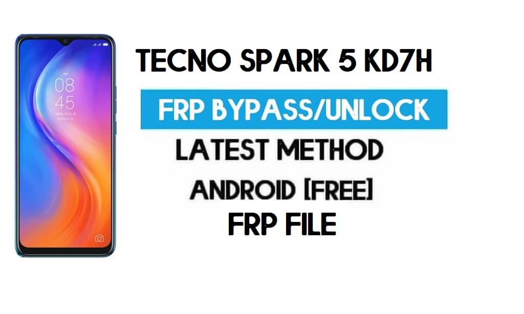 Tecno Spark 5 KD7h FRP Bypass File (Remove with DA) SP tool Latest