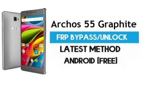 Archos 55 Graphite FRP Bypass - Desbloquear Gmail Lock Android 7 [Último]