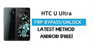 HTC U Ultra FRP Bypass - فتح قفل Gmail لنظام Android 8.0 بدون جهاز كمبيوتر