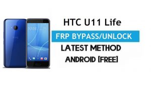 Bypass FRP HTC U11 Life – Buka Kunci Google Gmail Android 9 Tanpa PC