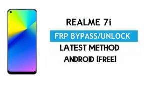 Realme 7i Android 11 FRP Bypass – Ontgrendel Google Gmail zonder pc