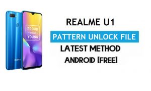 Realme U1 패턴 DA [SP 도구]를 사용하여 파일 잠금 해제/제거 100% 작동