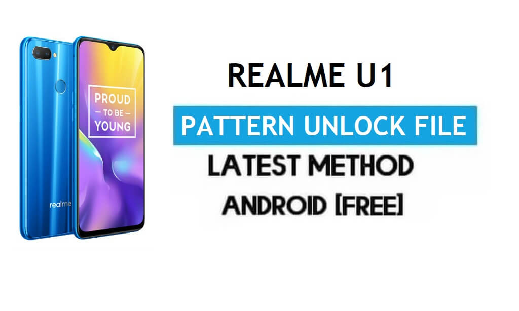 Realme U1 Pattern Sblocca/Rimuovi file con DA [SP Tool] Funzionante al 100%.