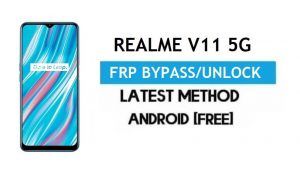 Realme V11 5G Android 11 FRP Bypass - Desbloquear Google Gmail sin PC