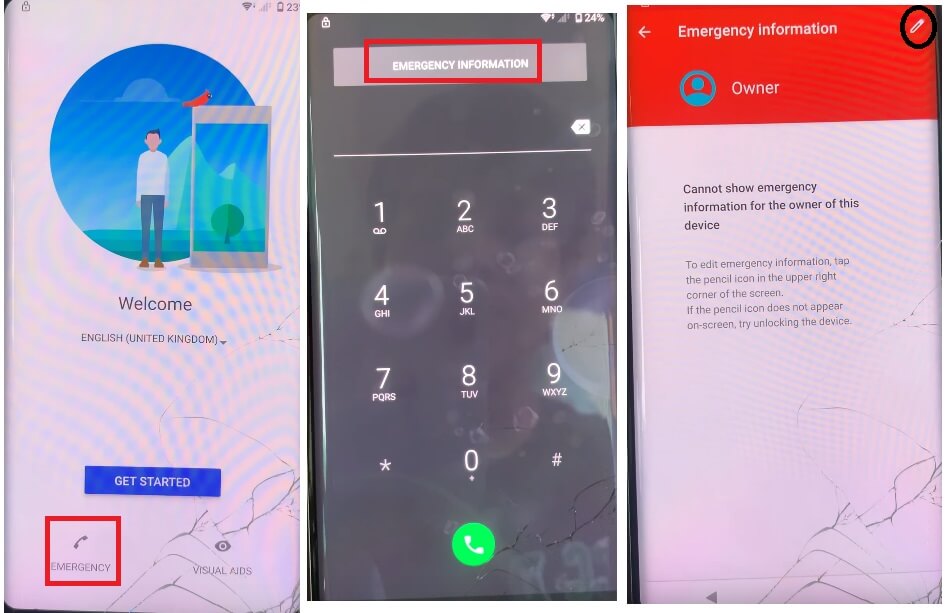 Tap Emergency Call to Sony Xperia FRP Bypass – Unlock Google Gmail Lock [Without PC] Android 10