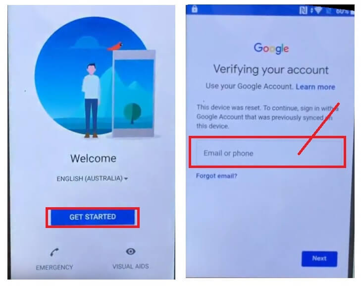 Sony Android 8 FRP Bypass Unlock Google Account GMAIL Verification
