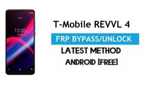 PC 없이 T-Mobile REVVL 4 FRP 우회 - Google 잠금 해제 [Android 10]