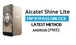 Alcatel Shine Lite FRP Bypass без ПК – разблокировка Gmail Lock Android 6