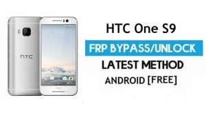 Bypass FRP HTC One S9 Tanpa PC – Buka Kunci Gmail Android 6.0