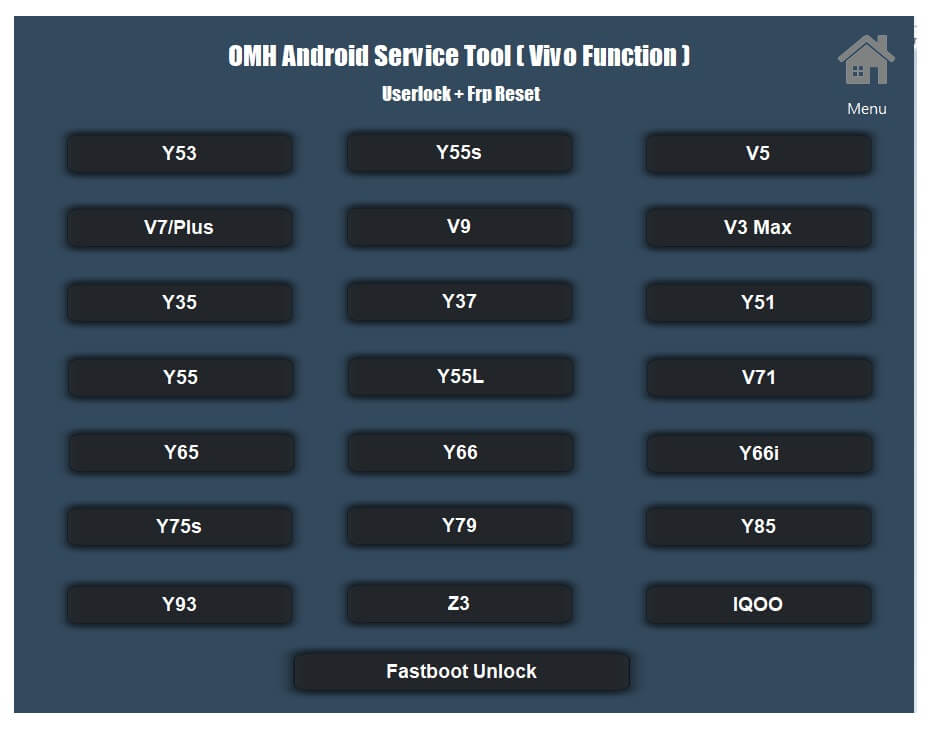 Vivo All in One Android Repair Tool 2021 | OMH Android Service Tool V4.3.0