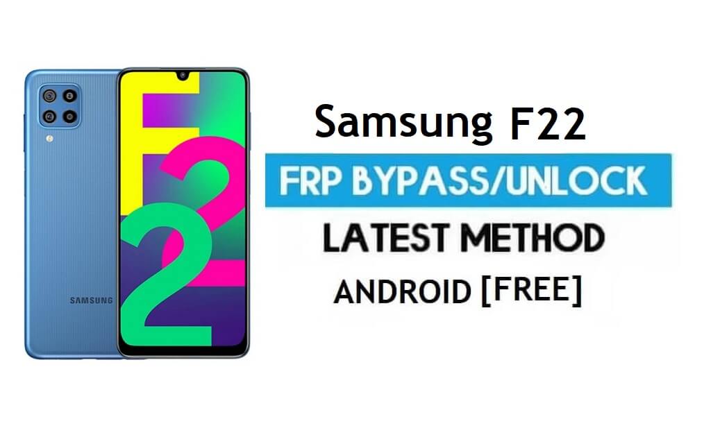 Samsung F22(SM-E225F) FRP 우회 Android 11(Google Gmail 잠금 해제)