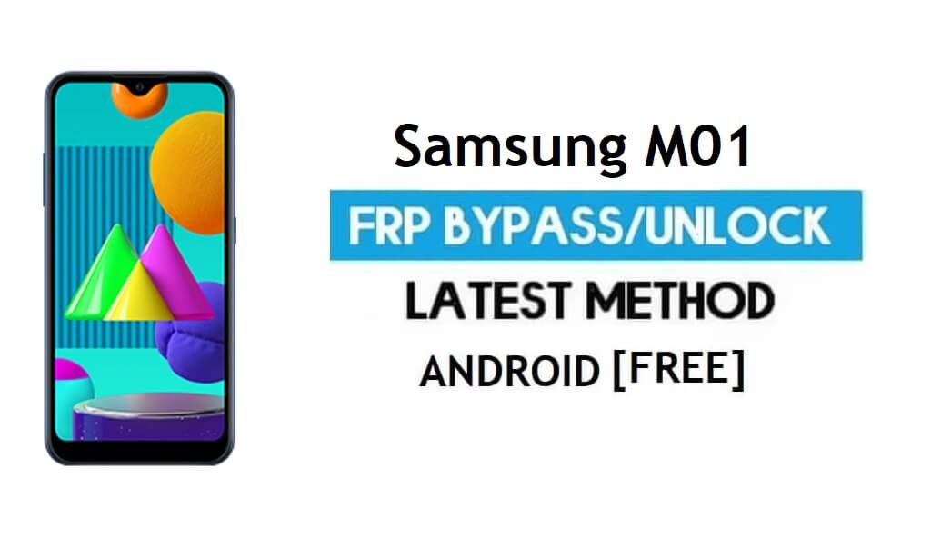 Samsung M01 SM-M015F/G Android 11 FRP Bypass فتح قفل Google Gmail