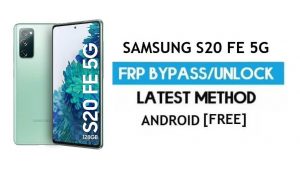ปลดล็อค Samsung S20 FE 5G SM-G781 Android 11 FRP ล็อค Google Gmail
