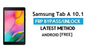 Разблокировка Samsung Tab A SM-T510 Android 11 FRP блокировки Google GMAIL