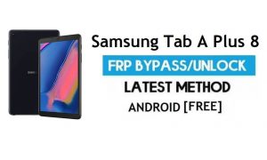 Samsung Tab A 8.0 2019 SM-P205 Android 11 FRP Google GMAIL'in kilidini açın
