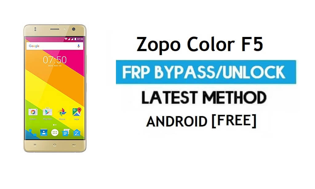 Zopo Color F5 FRP Bypass sin PC - Desbloquear Gmail Lock Android 6.0
