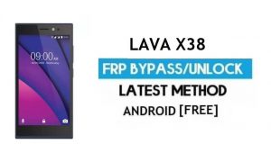 Lava X38 FRP Google 계정 우회 잠금 해제 | 안드로이드 6.0(PC 제외)