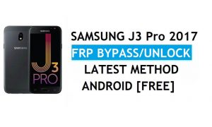 Samsung J3 Pro 2017 FRP Bypass Dernier - Déverrouiller Google [Android 9.0]