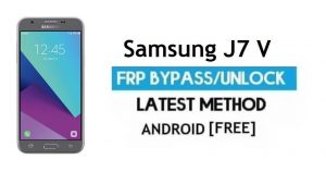 Samsung J7 V SM-J737V Contournement FRP Déverrouiller Google Gmail Android 9.0