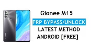 Gionee M15 Android 11 FRP Bypass Déverrouiller le verrouillage Google Gmail sans PC