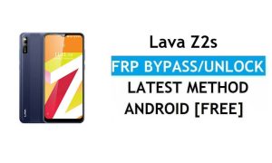 Lava Z2s Android 11 FRP Bypass Sblocca il blocco di Google Gmail senza PC