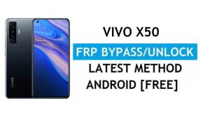 Vivo X50 Android 11 FRP Bypass Unlock Gmail lock Without PC 100% free
