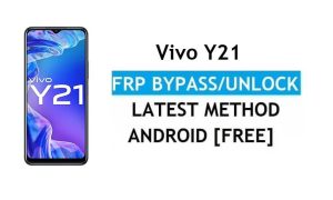 Vivo Y21 Android 11 FRP Bypass Unlock Google Gmail Lock Without PC