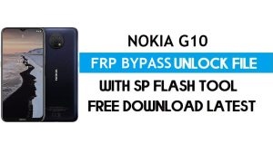 Скачать файл FRP Nokia G10 TA-1346 (без аутентификации), обход/разблокировка с помощью SP Flash Tool – последняя бесплатная версия