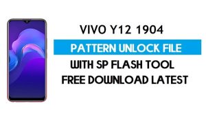Scarica Vivo Y12 1904 Pattern Password Pin Sblocco file (rimuovi blocco schermo) senza AUTH – SP Flash Tool