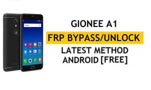 Gionee A1 FRP Bypass - Ontgrendel Google-verificatie (Android 7.1) - Zonder pc [YouTube-update repareren]