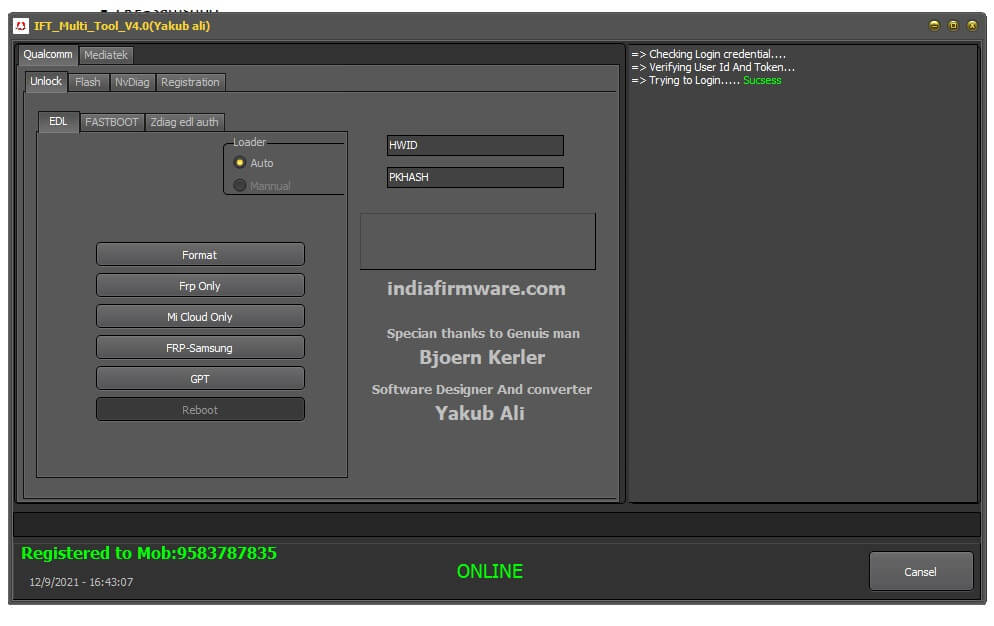 IFT Multi MTK Qualcomm Tool V4.0 최신 정식 버전 무료 다운로드