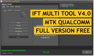 IFT Multi MTK Qualcomm Tool V4.0 ดาวน์โหลดเวอร์ชันล่าสุดเต็มฟรี