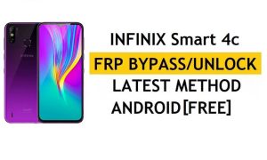 FRP Google खाता लॉक रीसेट करें Infinix Smart 4c X653C बिना कंप्यूटर और एपीके के नवीनतम मुफ़्त