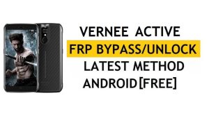 Vernee Active FRP Bypass/Sblocco Google (Android 7.0) [Correzione aggiornamento Youtube] Senza PC