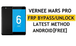 Vernee Mars Pro FRP Bypass/desbloqueio do Google (Android 7.1) [Corrigir atualização do YouTube] Sem PC