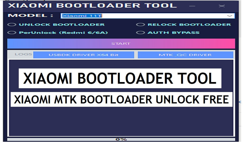 Strumento Bootloader Xiaomi | Xiaomi MTK Bootloader Sblocca Relock gratuito Più recente