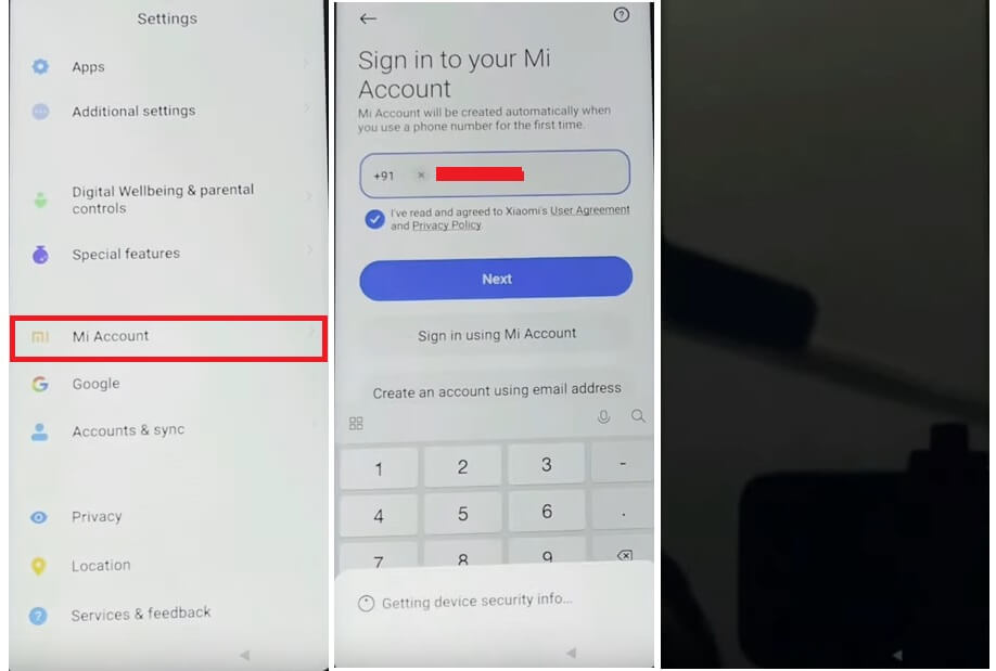 Sign In Google Linked MI Account to Reset FRP Google Gmail Lock Xiaomi Mi 10 [MIUI 12.5] Without Computer/Apk