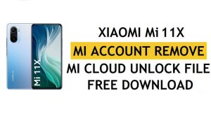 Xiaomi Mi 11x Mi Account Remove File Download grátis [One Click Unlock MI Lock]