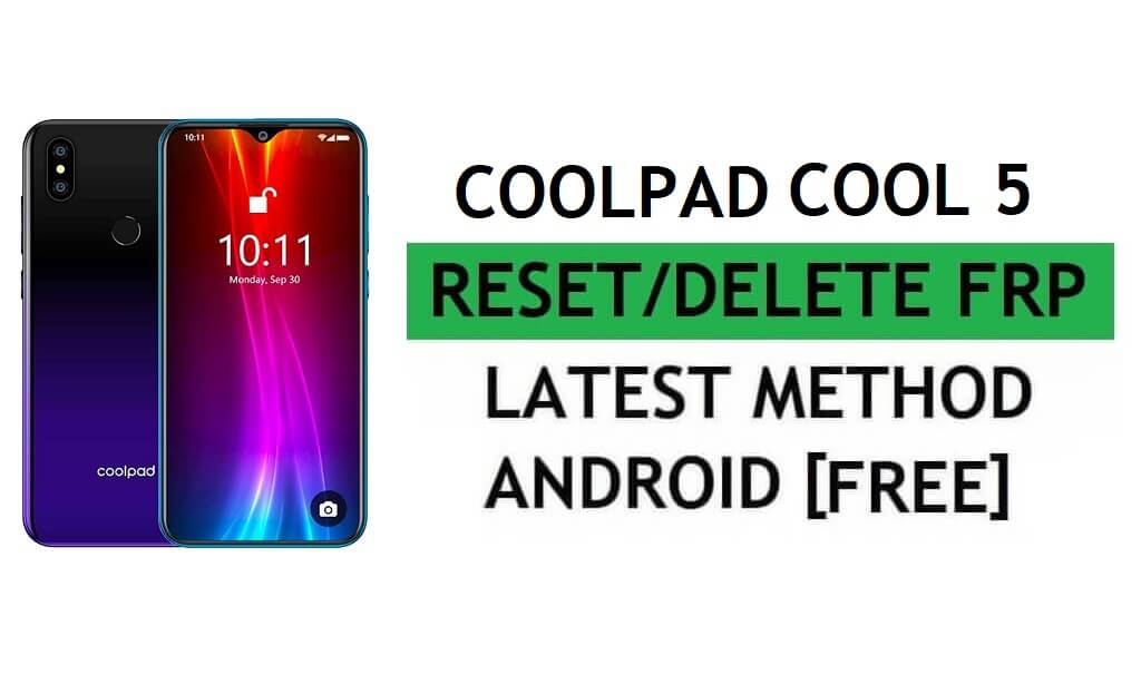 Coolpad Cool 5 Frp Bypass Fix YouTube-update zonder pc/APK Android 9 Google Unlock