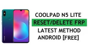 Coolpad N5 Lite Frp Bypass PC/APK 없이 YouTube 업데이트 수정 Android 9 Google 잠금 해제