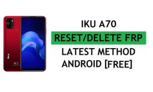 IKU A70 Android 11 FRP Bypass Ripristina Gmail Blocco account Google gratuito