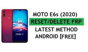 Moto E6s XT2053 Frp Bypass Fix Youtube Update Without PC Android 9 Google Unlock